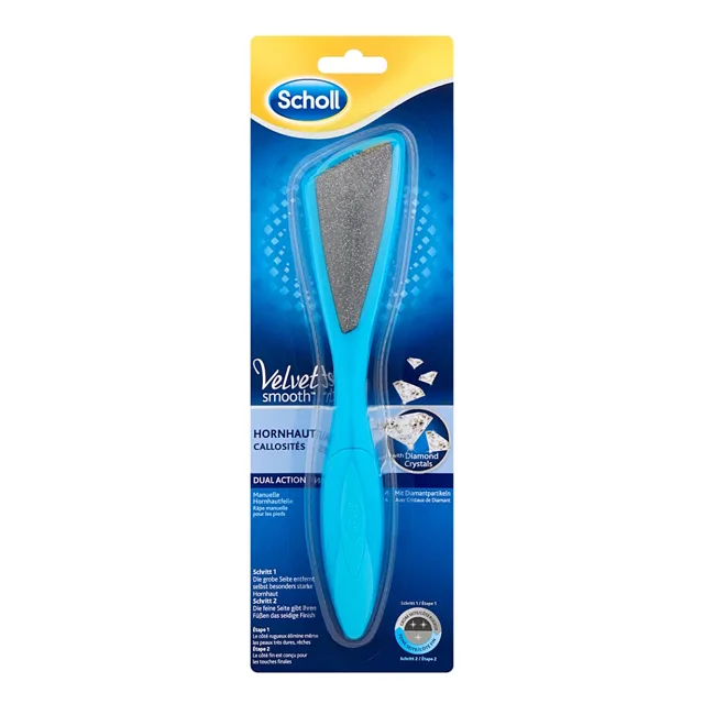 SCHOLL Velvet Smooth pilník na paty manuální 1 kus