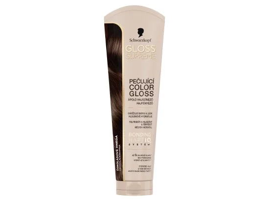 Schwarzkopf Color Gloss pečující barva na vlasy čokoládově hnědá 145 ml