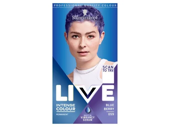 Schwarzkopf Live Intense Colour barva na vlasy 059 borůvka
