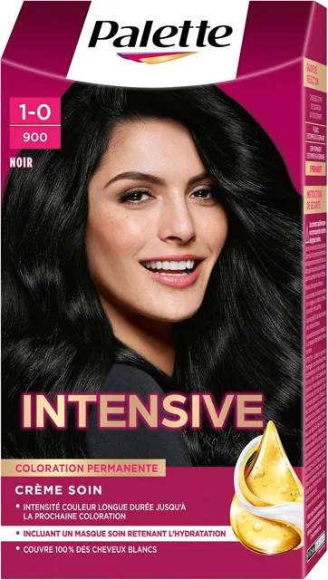 Schwarzkopf Palette INTENSIVE permanentní barva na vlasy 1-0 900 Černá