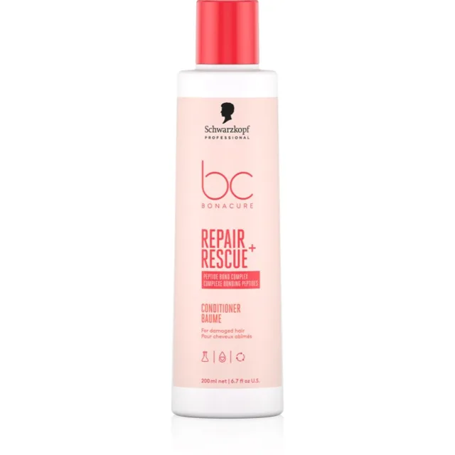 Schwarzkopf Professional BC Bonacure Repair Rescue+ intenzivní kondicionér pro poškozené vlasy 200 ml