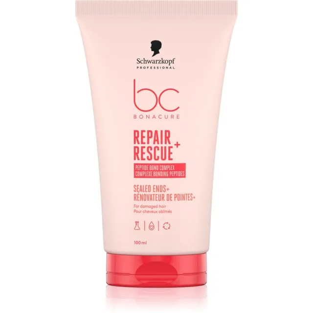 Schwarzkopf Professional BC Bonacure Repair Rescue+ krémové sérum pro velmi poškozené vlasy s roztřepenými konečky 100 ml