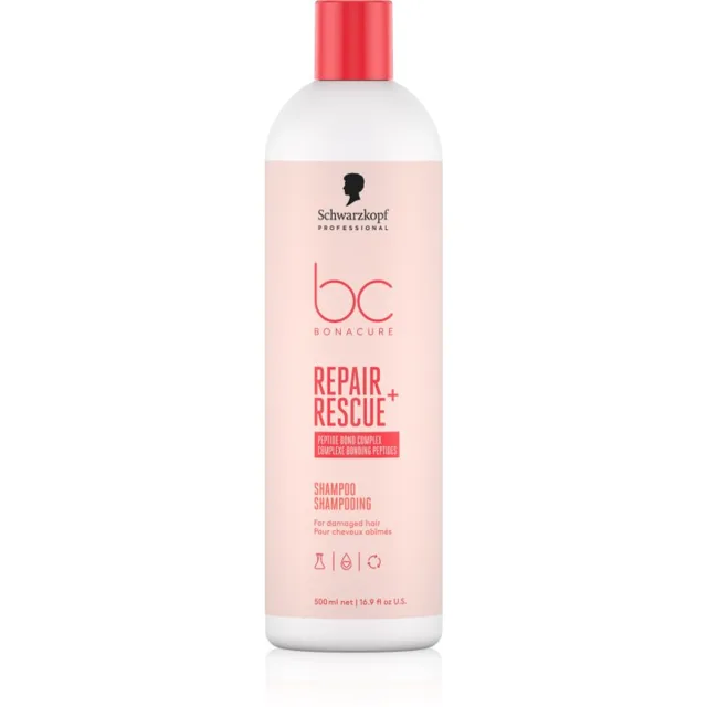 Schwarzkopf Professional BC Bonacure Repair Rescue+ pečující šampon pro poškozené vlasy 500 ml