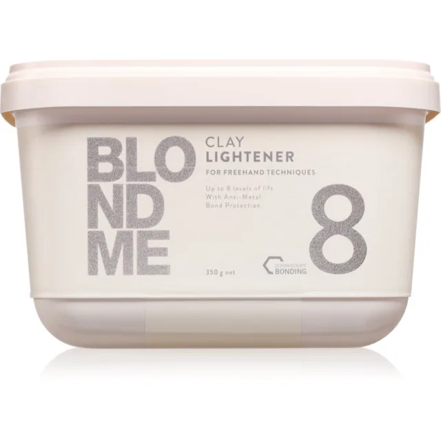 Schwarzkopf Professional Blondme Clay Lightener 8 zesvětlující pudr pro blond vlasy 350 g