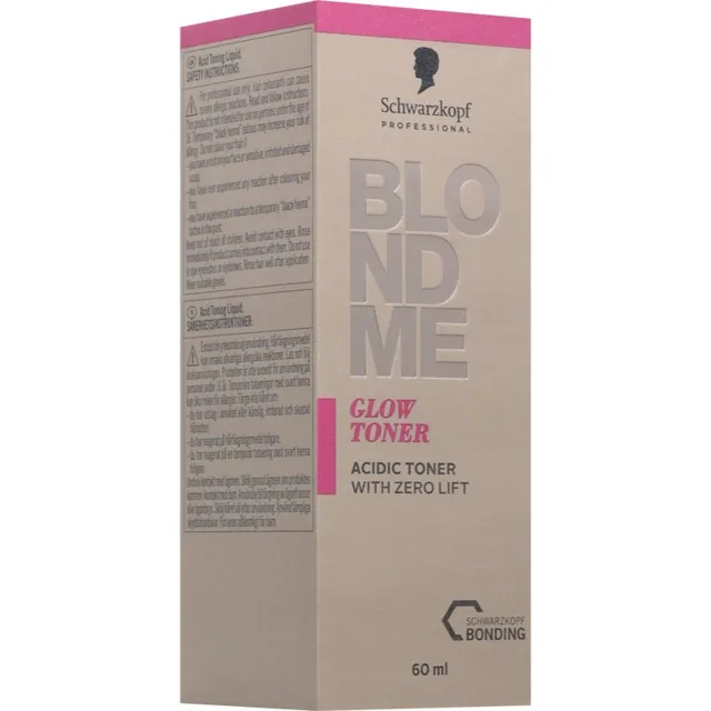 Schwarzkopf Professional Blondme Glow Toner tónovací barva na vlasy odstín Steel 9-21 60 ml