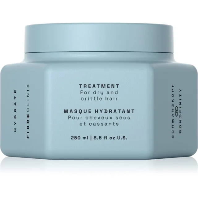 Schwarzkopf Professional Fibre Clinix Hydrate Treatment intenzivní hydratační maska pro suché a křehké vlasy 250 ml