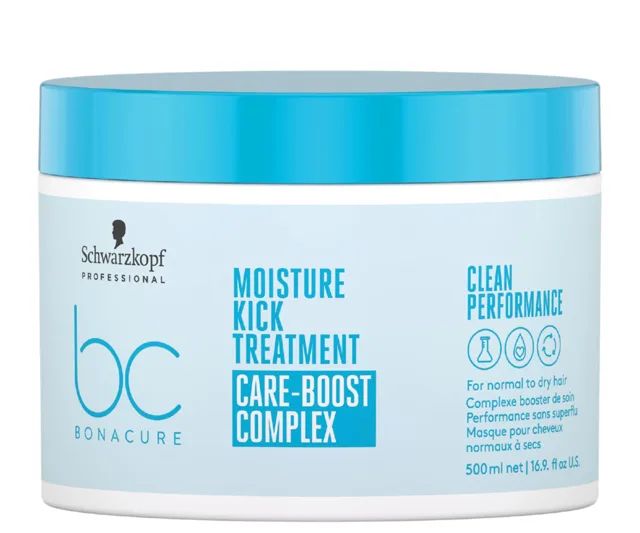 Schwarzkopf Professional Hydratační kúra na vlasy Care-Boost Complex Moisture Kick Treatment 500 ml