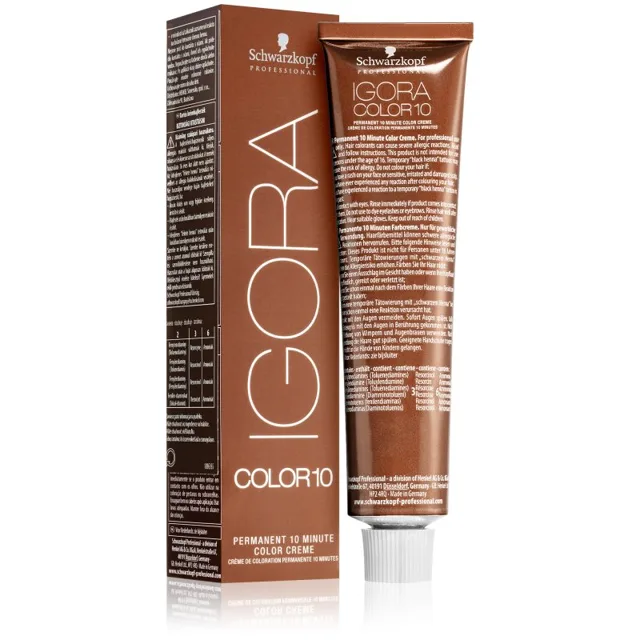 Schwarzkopf Professional IGORA Color 10 permanentní barva na vlasy odstín 9-0 Extra Light Blonde Natural 60 ml