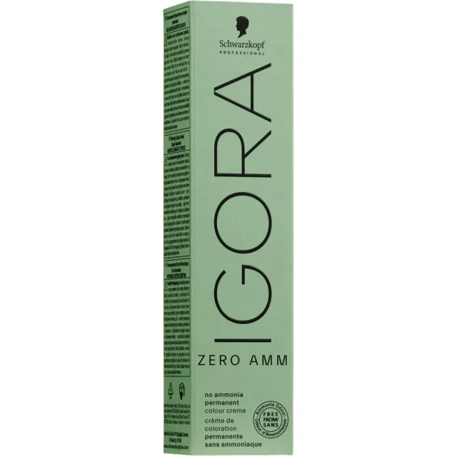 Schwarzkopf Professional IGORA ZERO AMM permanentní barva na vlasy bez amoniaku odstín 7-16 60 ml