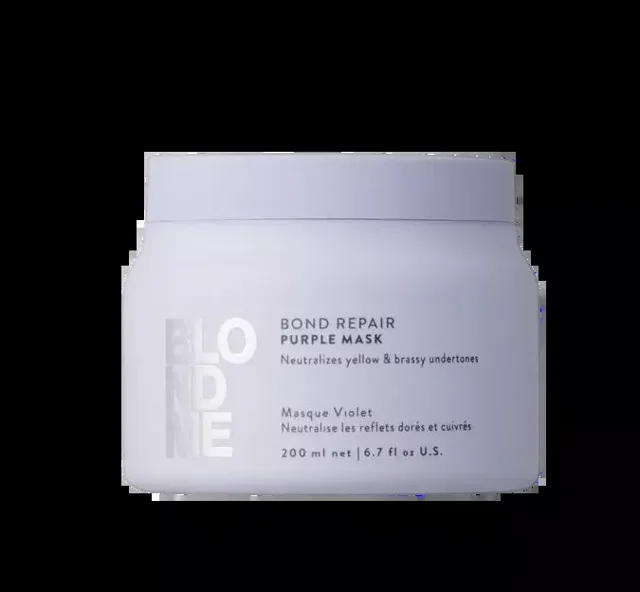 Schwarzkopf Professional Neutralizační maska na vlasy BlondMe Bond Repair Purple Mask 200 ml