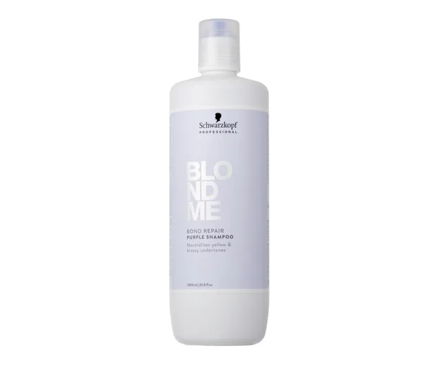 Schwarzkopf Professional Neutralizační šampon BlondMe Bond Repair Purple Shampoo 1000 ml