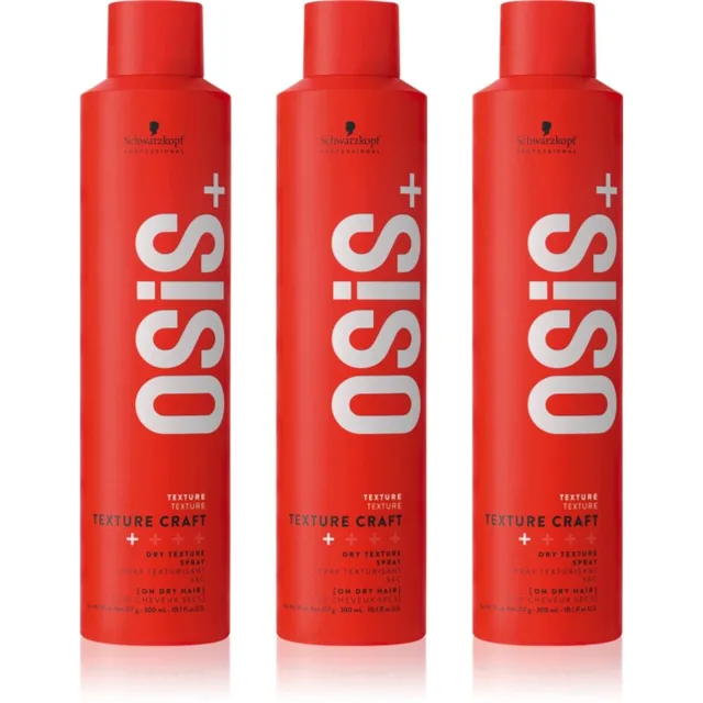 Schwarzkopf Professional Osis+ Texture Craft suchý texturizační sprej výhodné balení