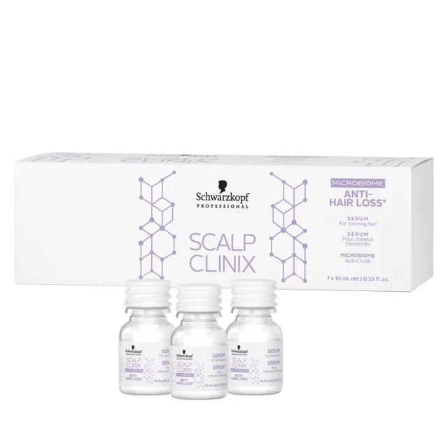Schwarzkopf Professional Sérum pro řídnoucí vlasy Scalp Clinix Anti-Hair Loss 7 x 10 ml