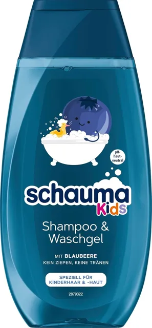 Schwarzkopf SCHAUMA KIDS Šampon a sprchový gel pro děti 400 ml