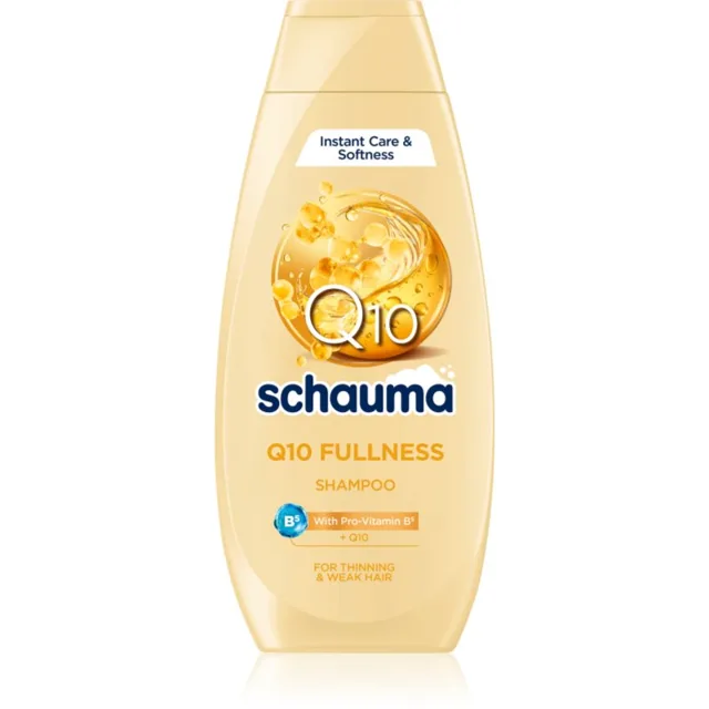 Schwarzkopf Schauma Q10 Fullness šampon pro jemné a řídnoucí vlasy s koenzymem Q10 400 ml