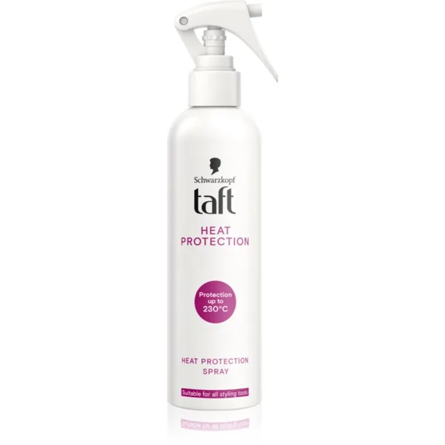 Schwarzkopf Taft Heat Protection ochranný sprej pro vlasy namáhané teplem 250 ml