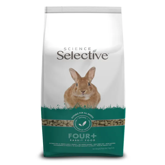 Science Selective 4 + krmivo pro králíky - 3 kg