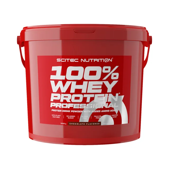 Scitec Nutrition 100% Whey Protein Professional 4000g - čokoláda, cookies cream