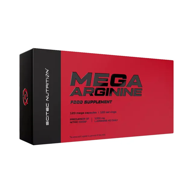 Scitec Nutrition Mega Arginine - 120 kapslí