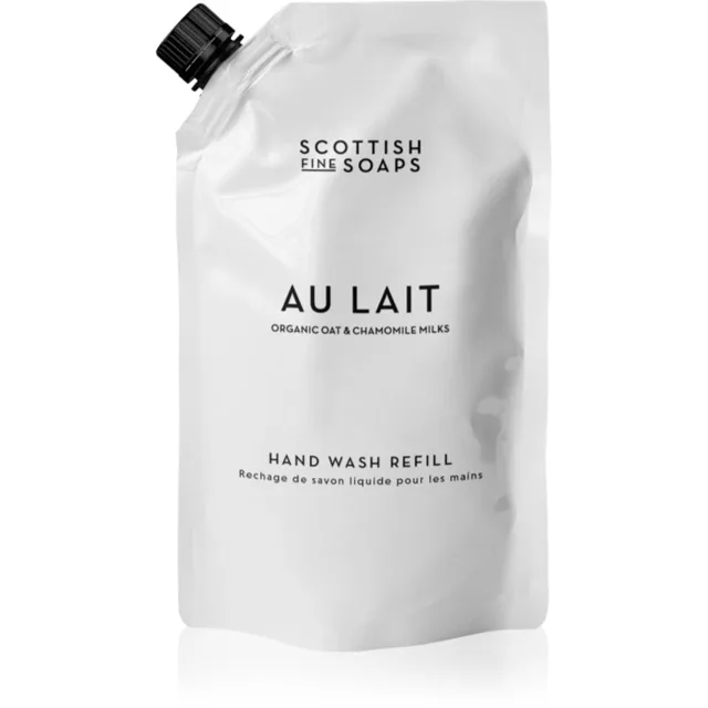 Scottish Fine Soaps Au Lait tekuté mýdlo – náhradní náplň 1200 ml