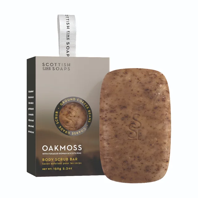 Scottish Fine Soaps Oakmoss Exfoliační mýdlo 150 g