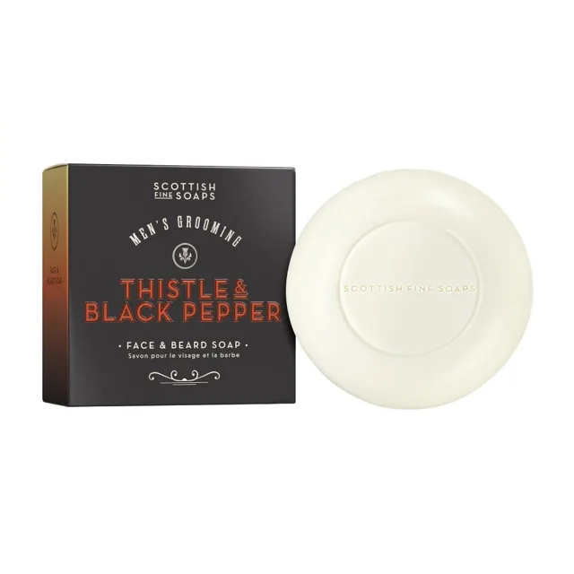 Scottish Fine Soaps Tuhé mýdlo na pleť a vousy 100 g