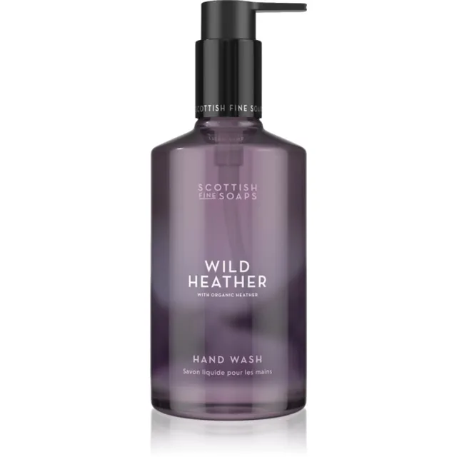 Scottish Fine Soaps Wild Heather Hand Wash tekuté mýdlo s pumpičkou 300 ml