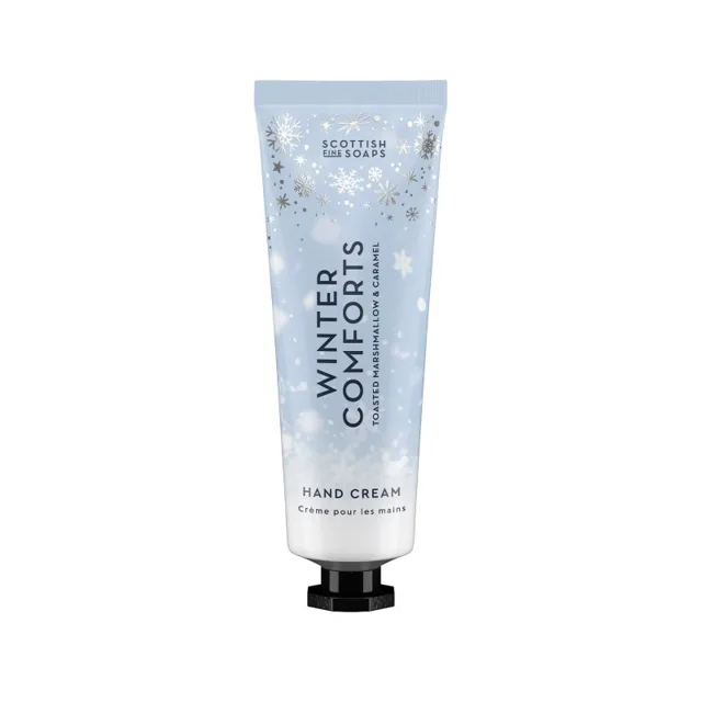 Scottish Fine Soaps Winter Comforts krém na ruce vůně Toasted Marshmallow & Caramel 30 ml