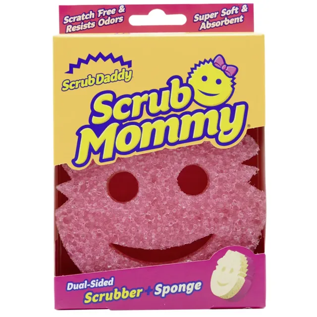 Scrub Mommy Houbička Flower Pink