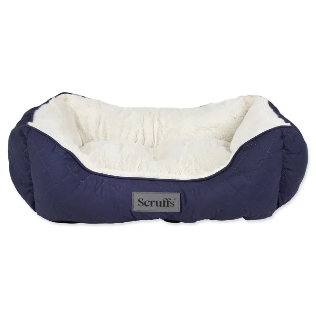 Scruffs Pelech Wilton Box Bed modrý M 60x50cm