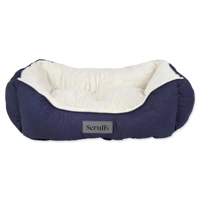 Scruffs Pelech Wilton Box Bed modrý S 50x40cm