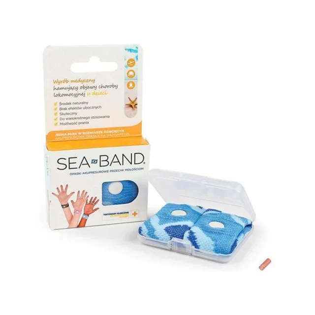 SEA BAND Náramky proti nevolnosti pro děti 2 kusy