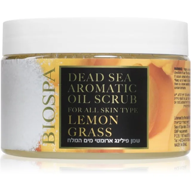 Sea of Spa Bio Spa Lemongrass zjemňující tělový peeling 350 ml