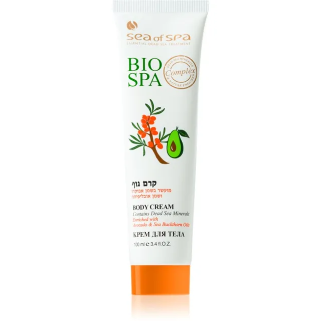 Sea of Spa Bio Spa tělový krém s avokádem a rakytníkem 100 ml