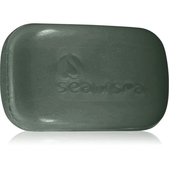 Sea of Spa Essential Dead Sea Treatment tuhé mýdlo s černým bahnem 125 g