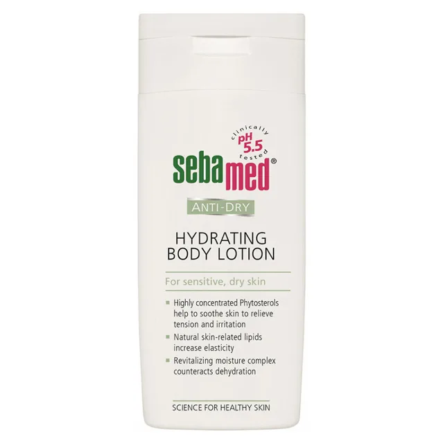 SEBAMED Anti-Dry Tělové hydratační mléko s Fytosteroly 200 ml