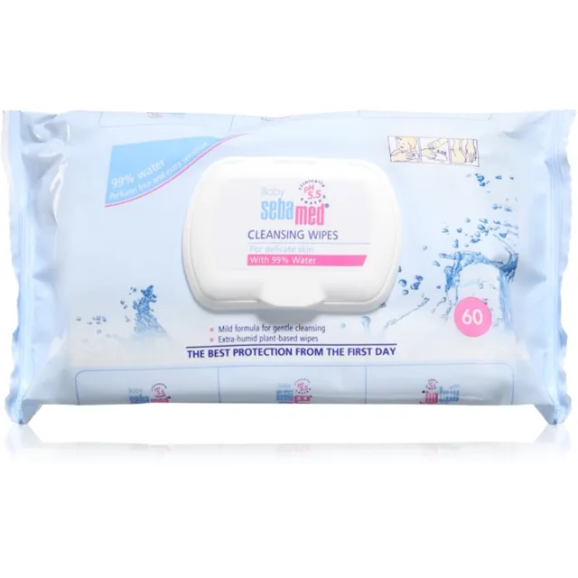 Sebamed Baby Care jemné čisticí ubrousky 60 ks