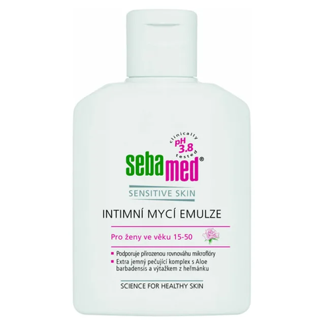 SEBAMED Intimní mycí emulze s pH 3,8 cestovní balení 50 ml