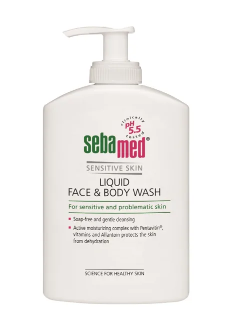 Sebamed Mycí emulze na obličej a tělo 400 ml