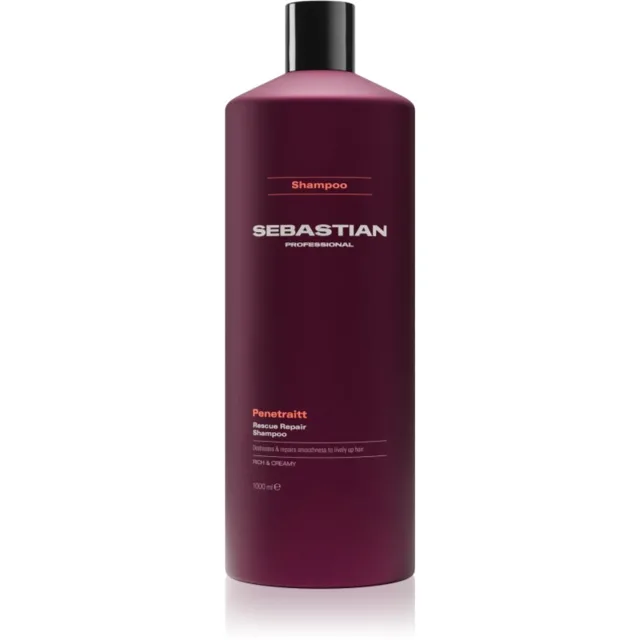 Sebastian Professional Penetraitt šampon pro poškozené, chemicky ošetřené vlasy 1000 ml