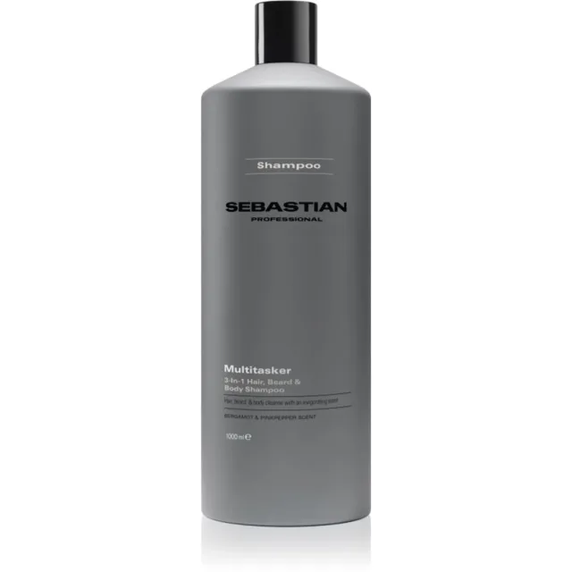 Sebastian Professional SEB MAN The Multi-tasker šampon na vlasy, vousy a tělo 1000 ml
