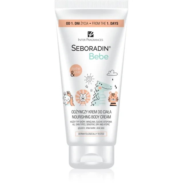 Seboradin Bebe výživný tělový krém pro děti 200 ml