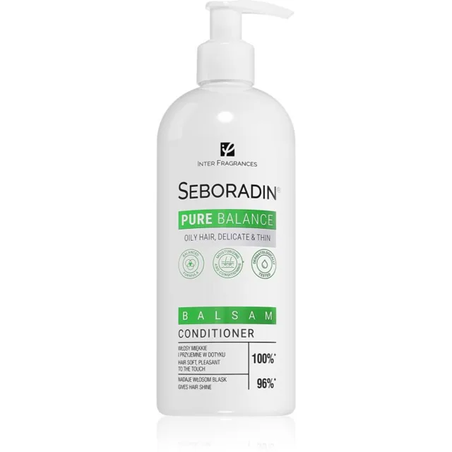 Seboradin Pure Balance kondicionér pro mastné, jemné a porézní vlasy 400 ml