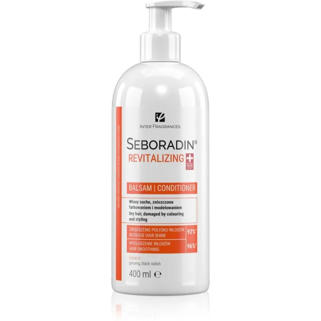 Seboradin Revitalizing kondicionér pro suché a poškozené vlasy 400 ml