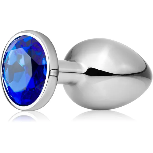 Secret play Pleasure Plug L anální kolík blue 9,5 cm