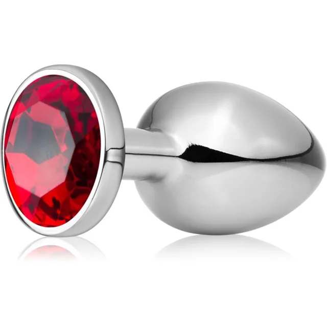 Secret play Pleasure Plug L anální kolík red 9,5 cm