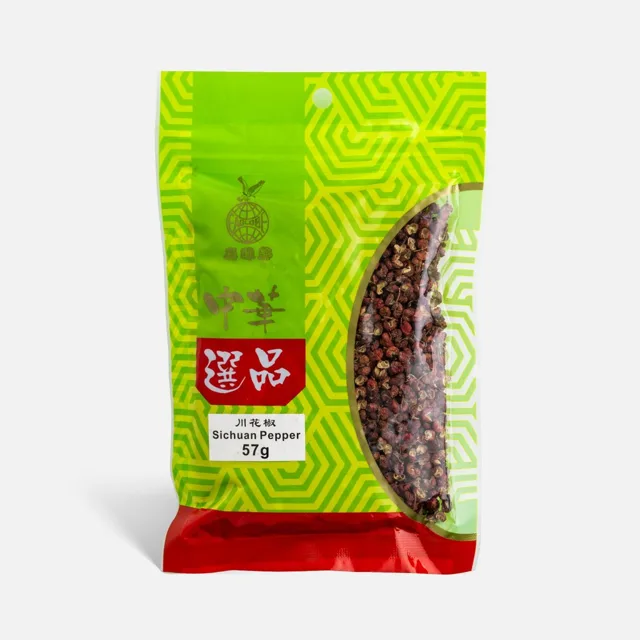 Sečuánský červený pepř celý 57 g  citrusově aromatické koření s brnivým efektem, ideální pro asijskou kuchyni