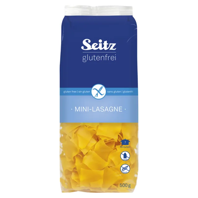 SEITZ Těstoviny lasagne mini bez lepku 500 g