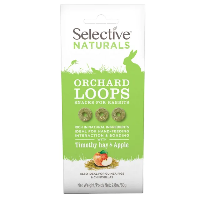 Selective Naturals kroužky pro králíky - 80 g