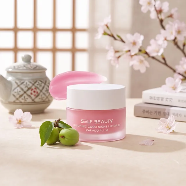 SELF BEAUTY - Uniconic Good Night Lip Mask Kakadu Plum - Noční maska na rty s kakadu švestkou - 14,5g